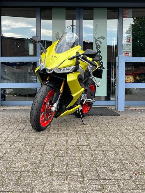 Zeer mooie Aprilia RS660 Acid Gold 04-2022 6091 km 100PK