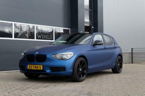 ZEER MOOIE BMW 1-Serie (e87) 116I 110KW 5DR 2014 Blauw