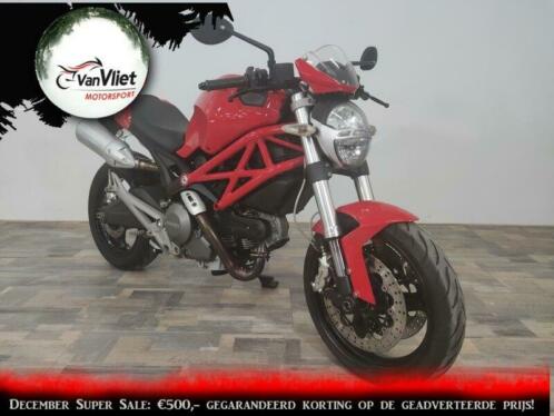 Zeer mooie Ducati monster 696 (bj 2008) kan ook 35KW