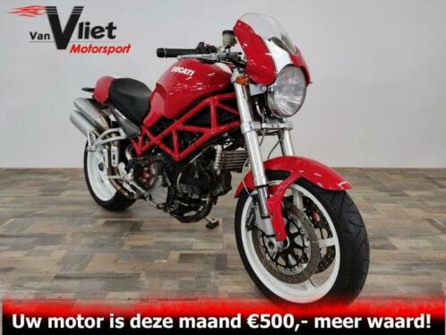Zeer mooie Ducati Monster S2R 1000 bj 2006 kan 35kw