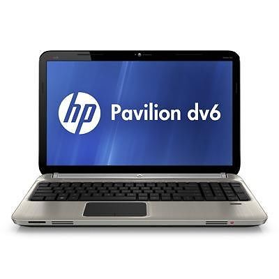 zeer mooie HP DV6 - metaal uitvoering en dubbele videokaart