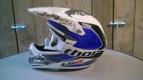 Zeer mooie LS2 z.g.a.n. crossenduro helm