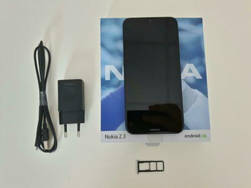 Zeer mooie Nokia 2.3 incl. doos en originele oplader
