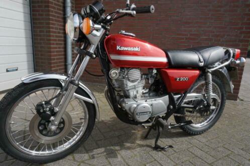Zeer mooie originele Nederlandse Kawasaki Z200 BJ 1978