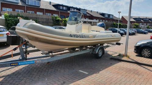 Zeer mooie rib Capelli tempest 570 met 130 pk Yamaha