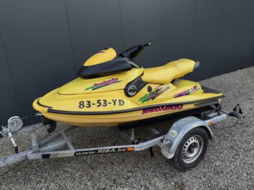 Zeer Mooie Sea Doo XP 110 PK Op Riba Trailer