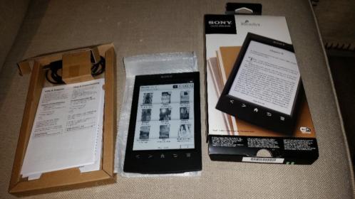 Zeer mooie Sony PRS-T2 E-reader zwart in orginele verpakking