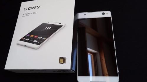  Zeer mooie Sony xperia c5 ultra dual Wit 