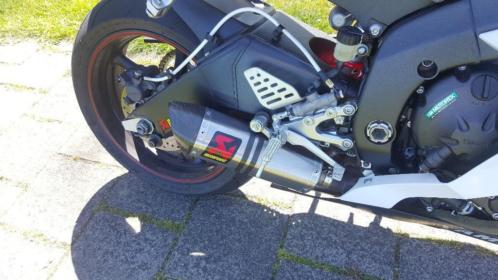 Zeer mooie yamaha r6 2008 akrapovic