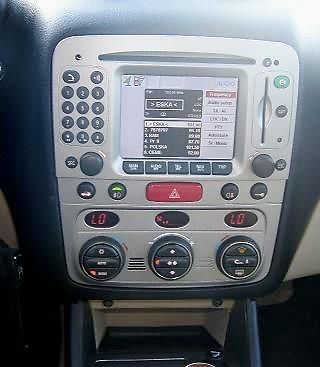 Zeer nette Alfa 147 Navigatie Radio Origineel Compleet