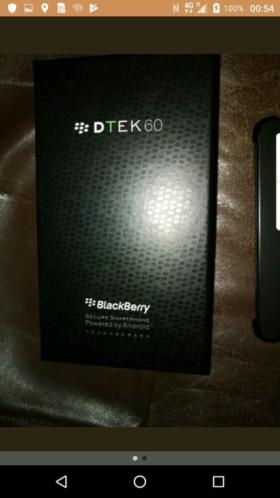 Zeer nette blackberry DTEK 60