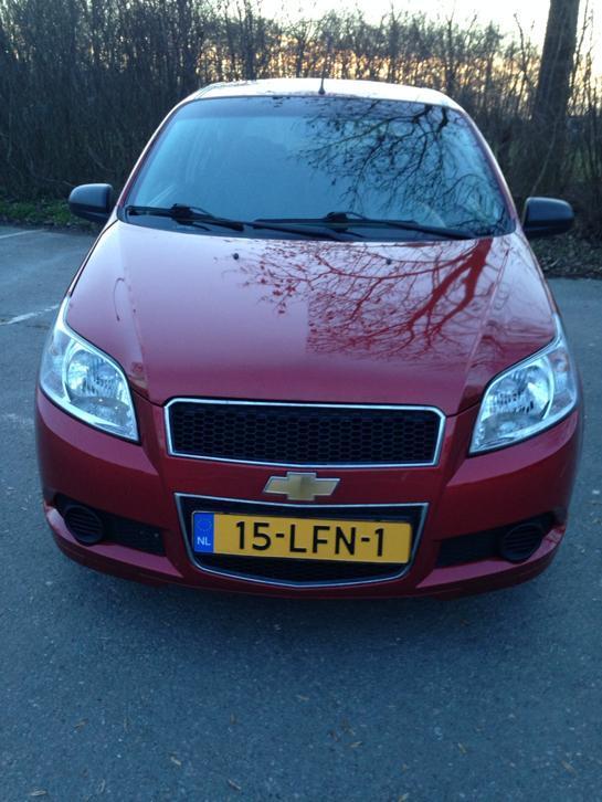 Zeer nette Chevrolet Aveo bordeaux rood super mooie auto