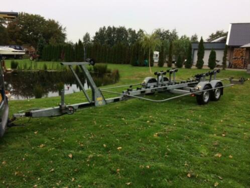 Zeer nette, degelijke RIBA BVTS trailer 3500 kg tandem