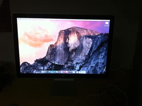 Zeer nette krasloos apple 24 inch display 