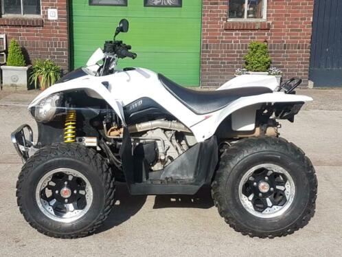 Zeer nette Kymco Maxxer 400 4x4 quad atv kenteken