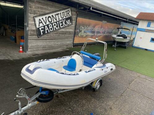 Zeer nette RIB (2016) met motor en trailer