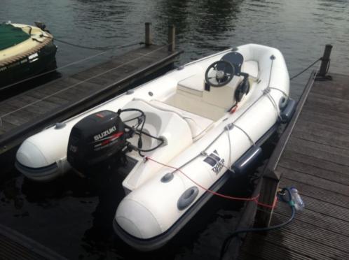 Zeer nette Rib 370 met 15 pk Suzuki 4-takt electr. startend