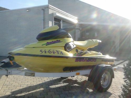 Zeer nette Seadoo XP (Bombardier) 110PK BWJ 1997  Trailer