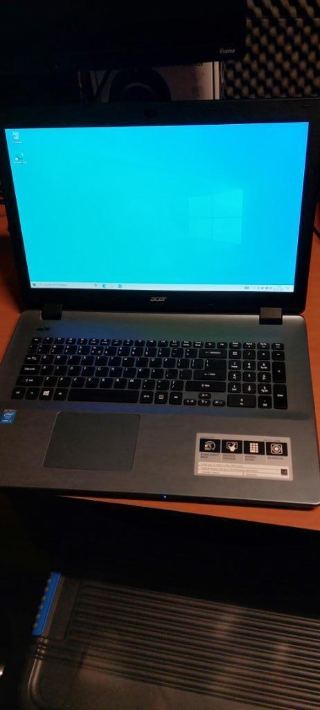 Zeer snelle Acer laptop i3 17 inch