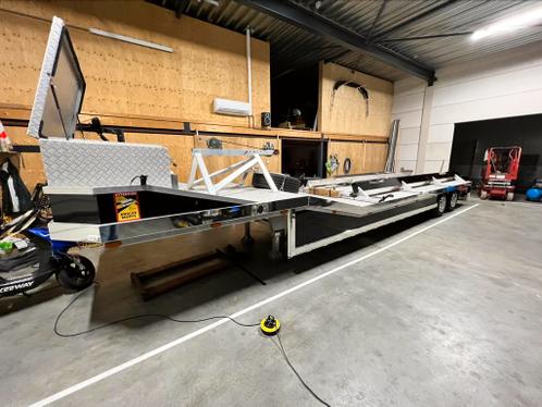 Zeer unieke Aluminium BE trailer