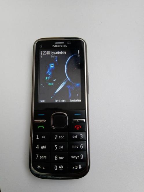 Zeer zakelijke moderne Nokia C5-00 Black  3G  5MP camera