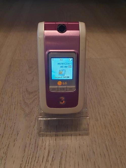 Zeer zeldzame LG U880 pink retro vintage gsm