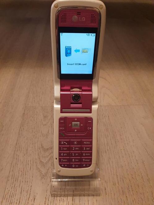 Zeer zeldzame LG U880 pink retro vintage gsm