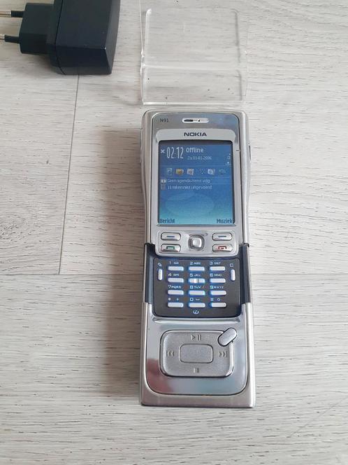 Zeer zeldzame Nokia N91 titanium collectors item
