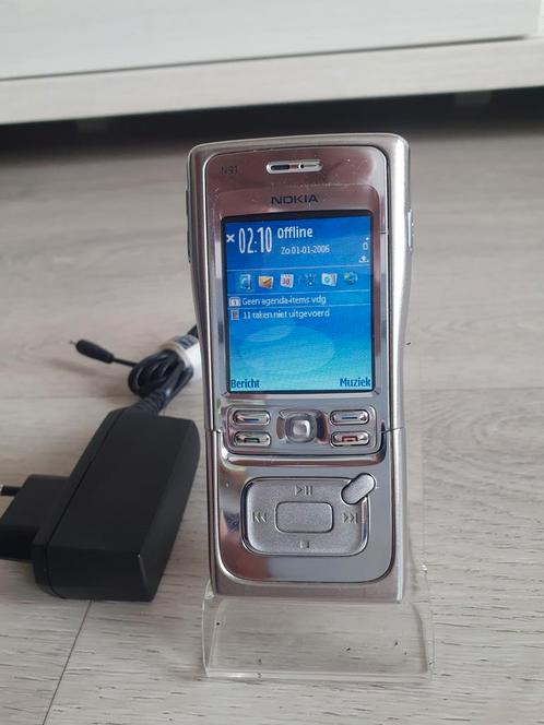 Zeer zeldzame Nokia N91 titanium collectors item