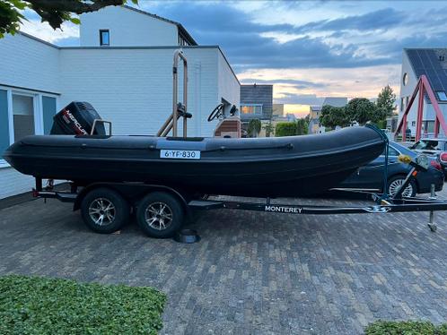 Zeewaardige Rib Yukon 5,50 met Mercury 135 pk V6 met trailer