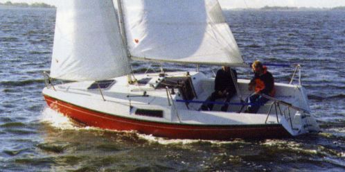 Zeilboot Fox 22 met inboard elektromotor