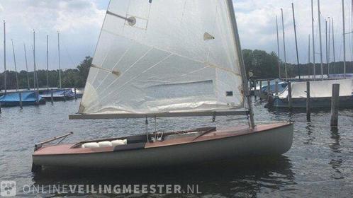 Zeilboot Houten Finnjol, bruin