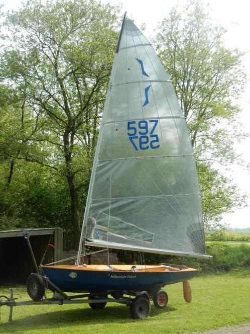 zeilboot houten solo 597
