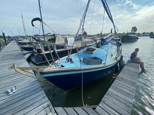 Zeilboot  Macwester  Blauw  8 meter