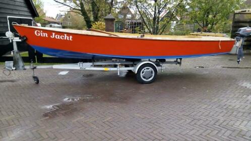 Zeilboot Spanker