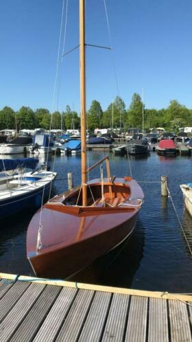 Zeilboot Spanker, met trailer