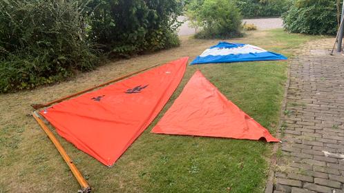 Zeilen mirror dinghy inclusief giek en gaffel