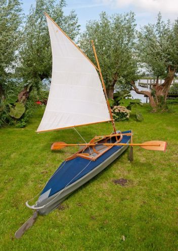 zeilkano opvouwbare kano lbf stern origineel 1950