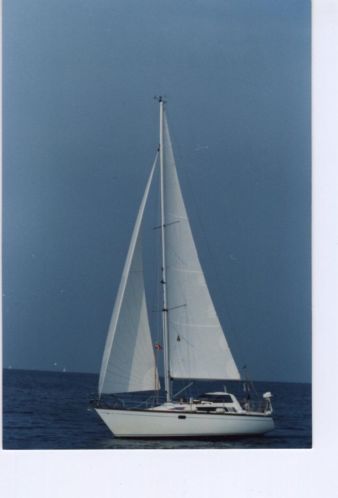 zeilmakerij M-SAILS grootzeil tbv 40 ft zeiljacht z.g.a.n.