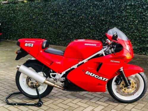 Zeldzaam Ducati 851 Superbike SP Monoseat 1989