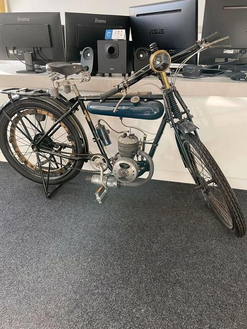 Zeldzame Motobecane nostalgische motorfiets 90cc - 1930