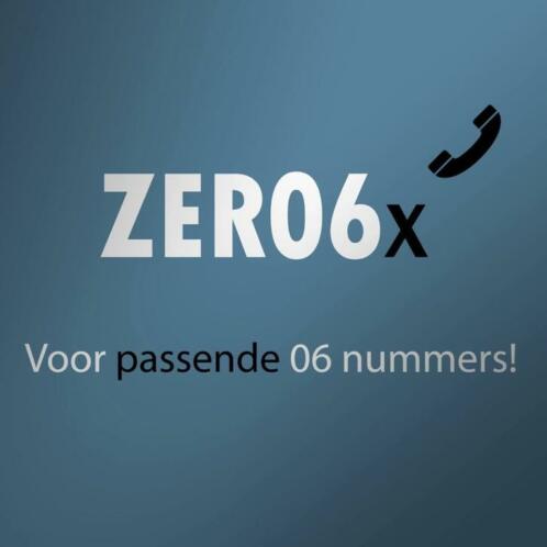 ZER06x De mooiste nummers zoals 0610108888 amp 0610102010 