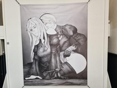 Zero amp 2B tuinposter (160x200cm)