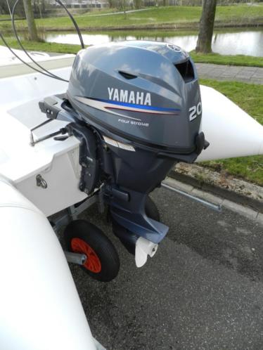 Zgan 20 pk yamaha met powertrim 