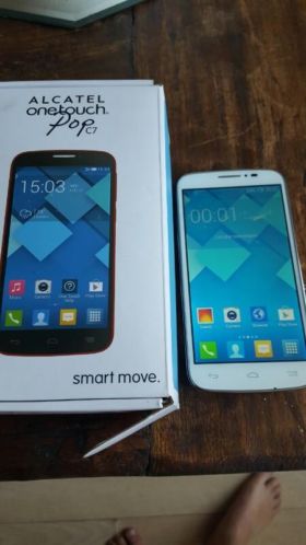 Zgan Alcatel one Touch pop C7 met garantiebon
