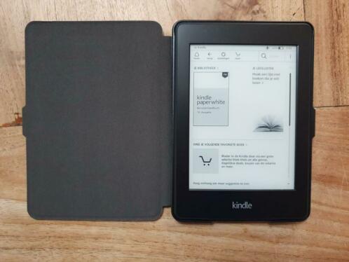 Zgan Amazon Kindle Paperwhite ereader met 3G en sleepcover