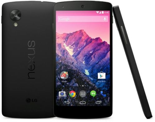 ZGAN Google Nexus 5 (Zwart, 16GB), tempered glass, hoesje