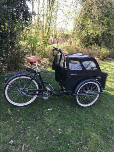 Zgan Johnny loco elektrische bakfiets met huif