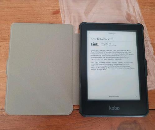 Zgan Kobo Clara HD ereader met nieuwe sleepcover