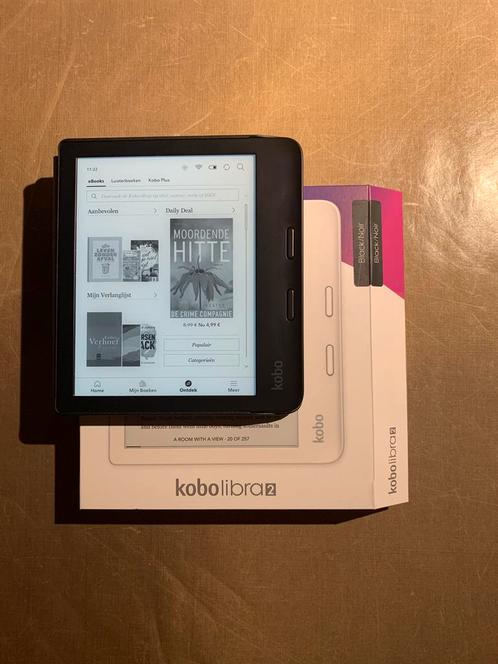 ZGAN kobo Libra2 Libra 2 ereader zwart incl sleepcover